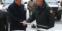 Губернатор Александр Дрозденко передал спецтехнику росгвардейцам - Pro-Volhov.Ru